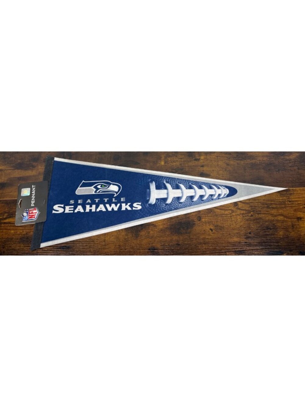 Seattle Seahawks NFL Football Team Logo Felt Pennant Flag - Officially Licensed